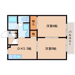 安倍川駅 徒歩15分 1階の物件間取画像